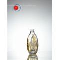 Round Shape Glass Bottle with Golden Decal